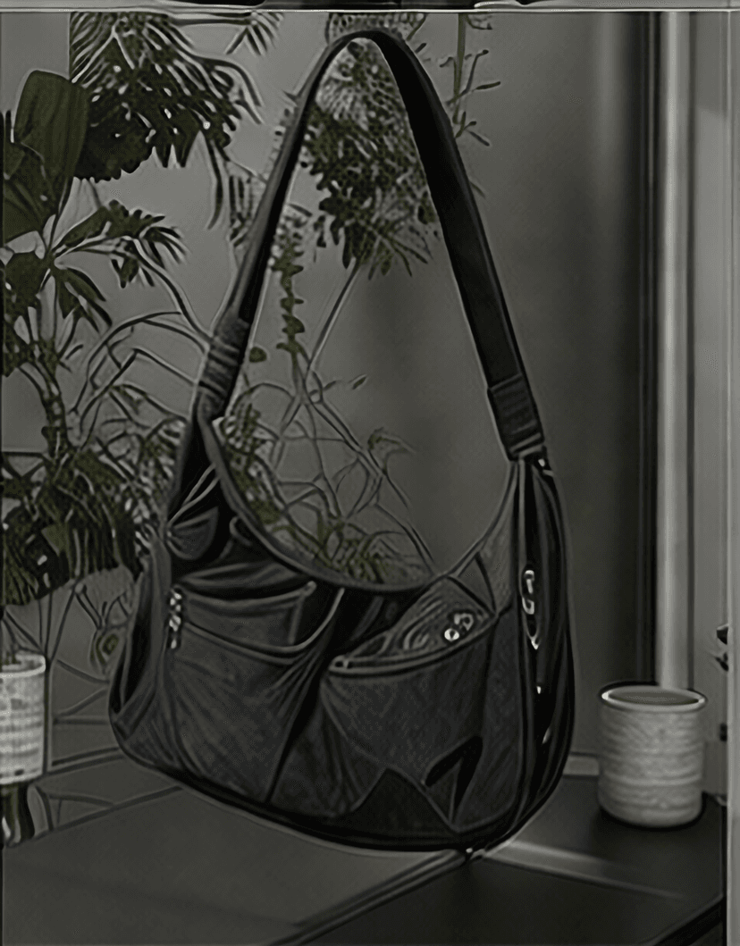 デニムショルダーバッグ